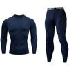 Quick Dry Men's Sportwear Running Compression Sport Suits Basketball Tights Gym Fitness Clothes