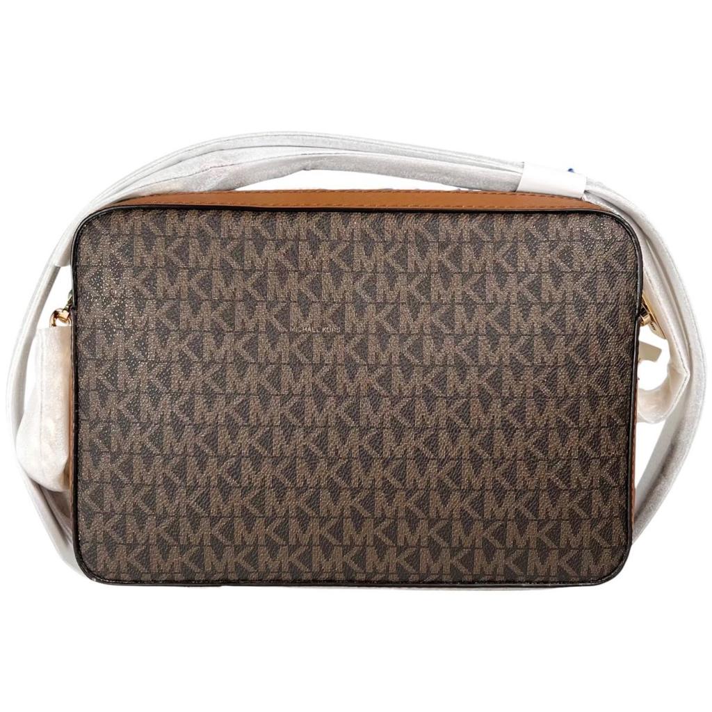 Michael Kors Сумка через плечо Jet Set Travel Medium кожаная Коричневая Женская 55H3RBN Б/у