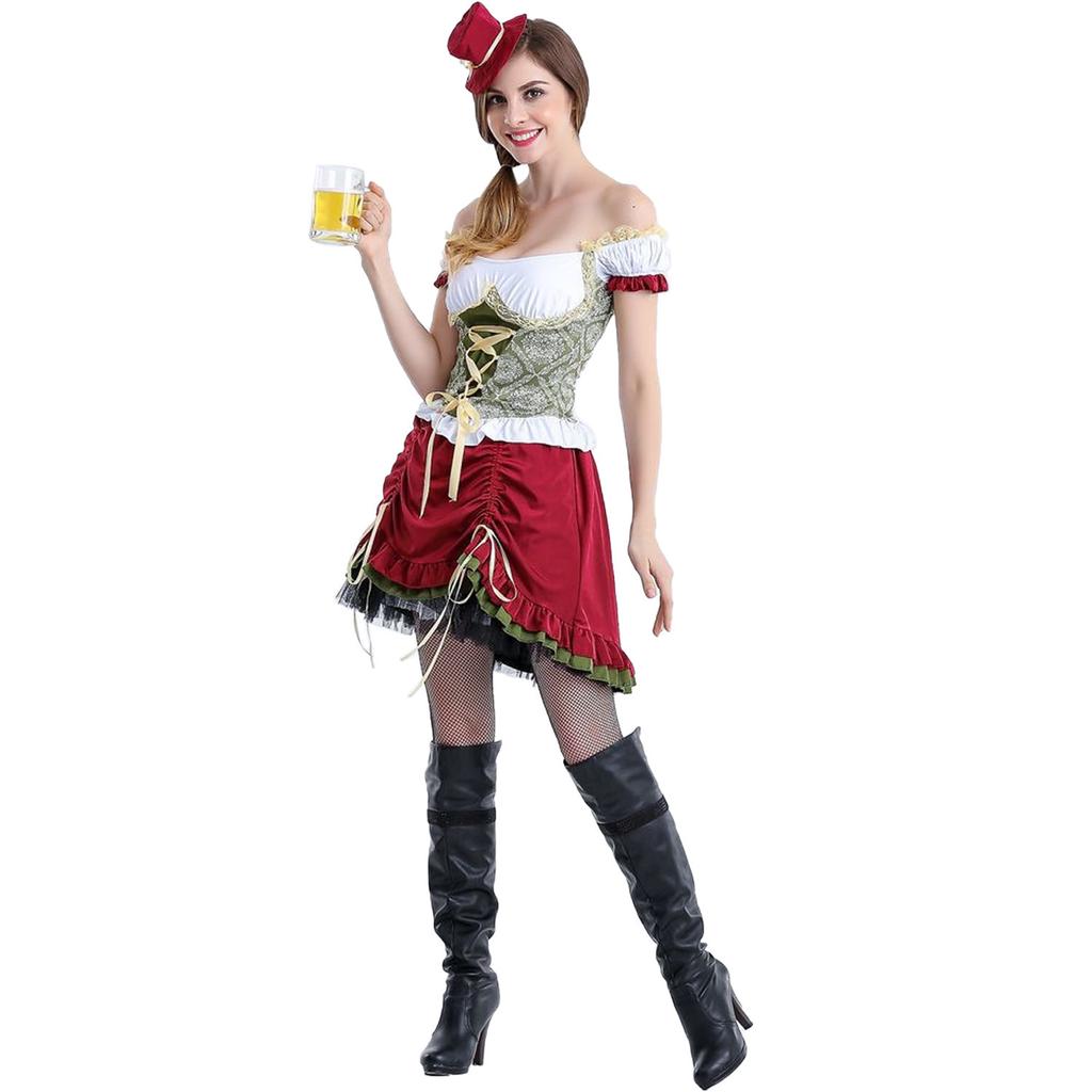 Maid Uniform Bar Girl Dress Maid Dress Bavarian Dress Stage Dress