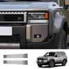 Пара декоративных накладок-«бровей» на фары для 2024 Toyota Prado LC250
