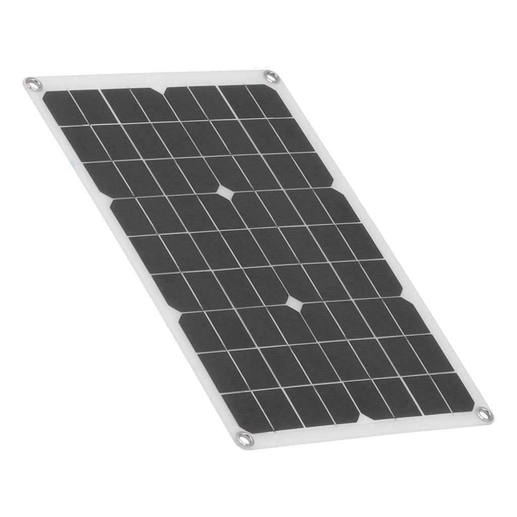 20W 18V USB Solar Panel Portable Solar Battery Charger Board for Car Boat Yacht Supplies