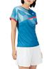 Рубашка с коротким рукавом Game Shirt Teal Blue L [YONEX] женская (817)