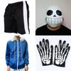 Стильный игровой костюм для косплея Undertale Sans, худи, комплект с перчатками и чулками