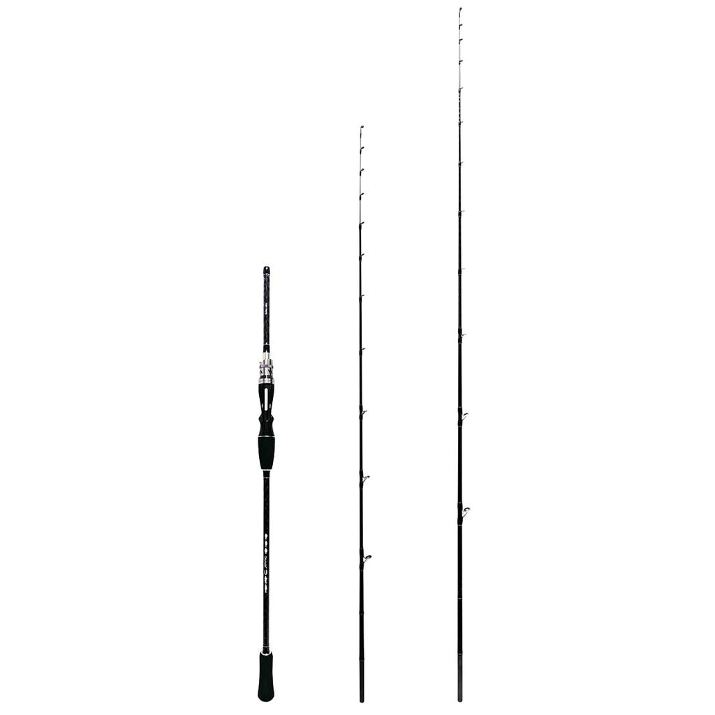 Oruldo Fishing Tackle Light Zigurdo Butt & Tip with FUJI Guides and Titanium Tip, 1.55m and 1.75m, 2 Sizes, Qb300115c03n0