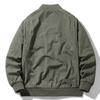 Plus Size Spring and Autumn New Pilot Jacket Workwear American Casual Baseball Uniform Retro Baggy Coat Men