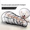 Adjustable Pet Protective Cover Anti-Lick Recovery Cone Collar Elizabethan Cone  Puppy Accessories