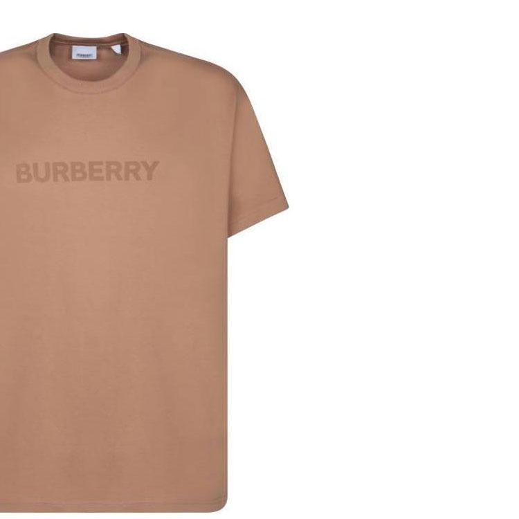 Burberry Logo Printed Crewneck T Shirt 80831281