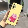 Милый РОЗОВЫЙ Kawai Чехол-Свинка Для Samsung Galaxy A52 A32 A12 A56 A36 A54 A34 A14 A05 A16 A26 A13 A33 A53 A15 A35 A55