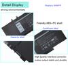 Аккумулятор для ноутбука 3HWPP для Dell Latitude 5401 5501 5411 5410 5511 Для Precision 3541 Mobile Workstation (P80F003) 3551 P80F004