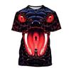 Summer Animal Snake 3D Print T-Shirts Men's Casual Short Sleeve T Shirt Oversized Harajuku Y2k Top Tees Man Funny Clothing