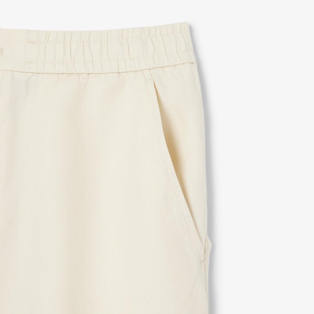 [Lacoste] Men's Linen Blend Banded Shorts GH2628-56G056