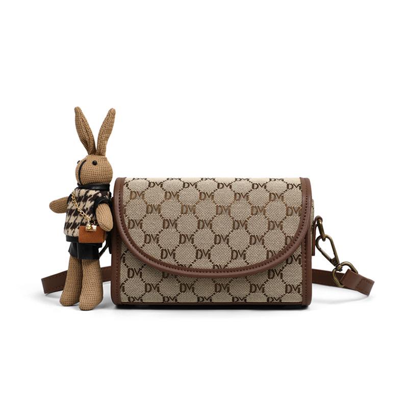 Новая сумка через плечо Высококачественная и модная женская сумка Модная и универсальная легкая роскошная маленькая сумка Сумка через плечо