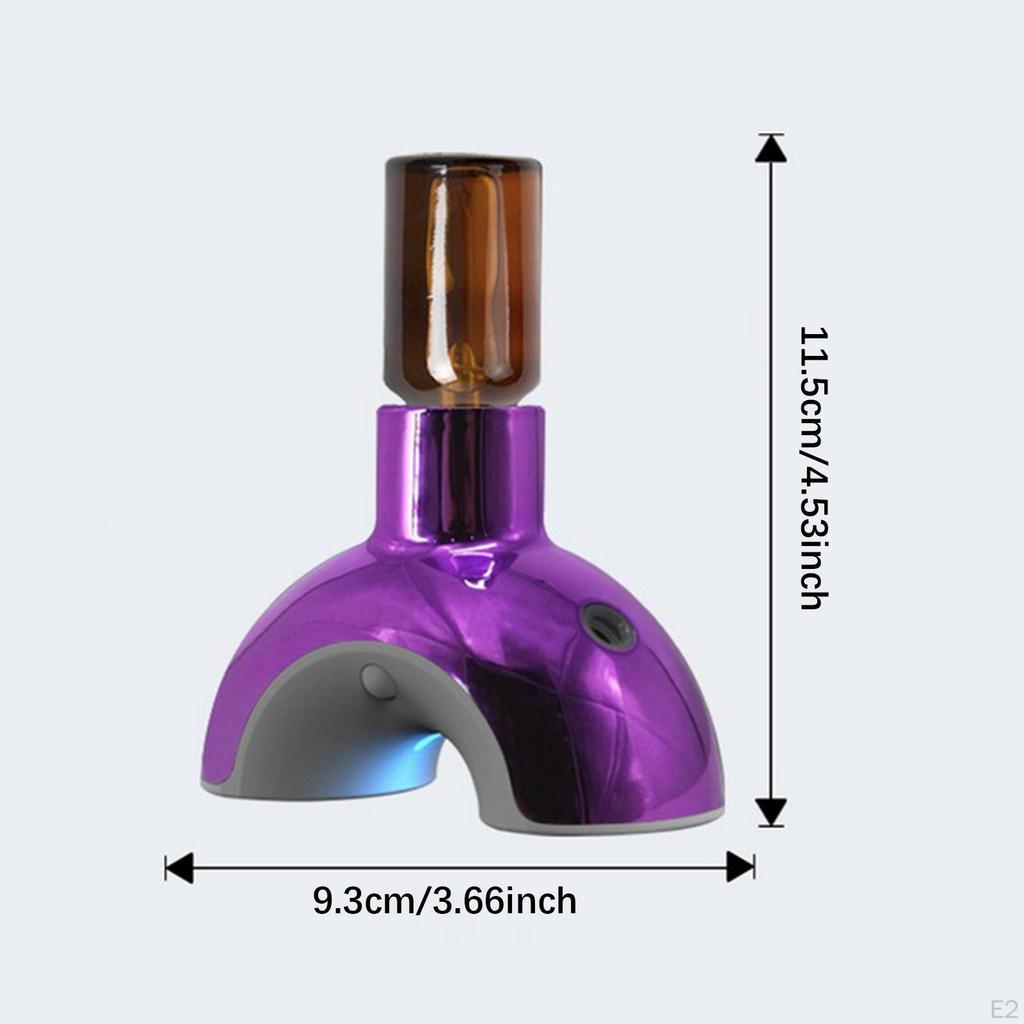 Cordless Essential Oil Diffuser 10ml Bottle with USB Cable Rechargeable Perfume for Studio