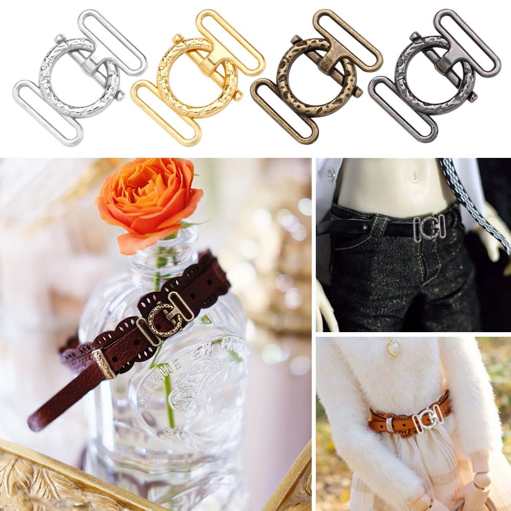 4 цвета Мини ультра-маленькие кукольные сумки Аксессуары для кукол своими руками Пряжки с трехслойной пряжкой Ремень Пуговицы