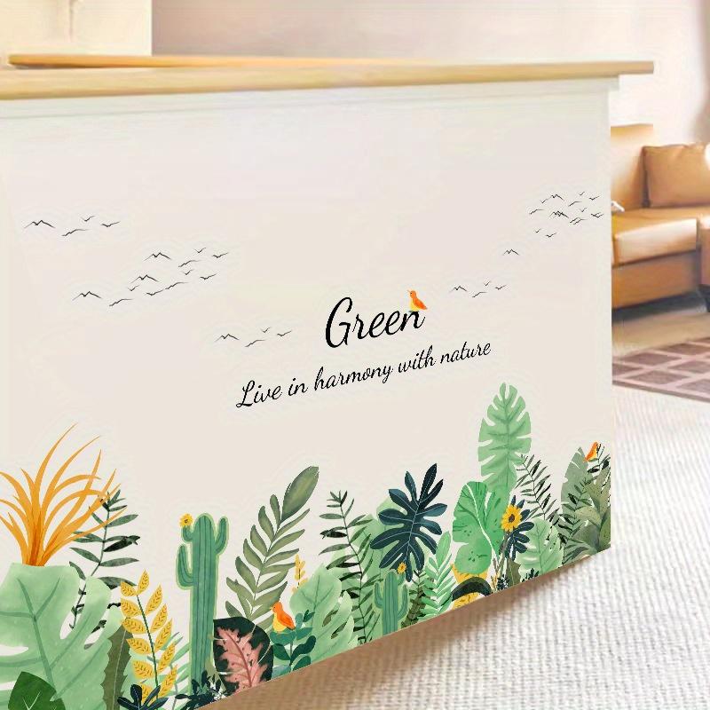 Botanical Wall Patch Stickers-Self-Adhesive Cover-Up Decals for Holes,Corners&Baseboards,Peel&Stick Home Decor,Christmas Decor