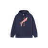 Свитшот Li Ning Серия для тренировок Унисекс Темно-фиолетовый Серый AWDRD36-9