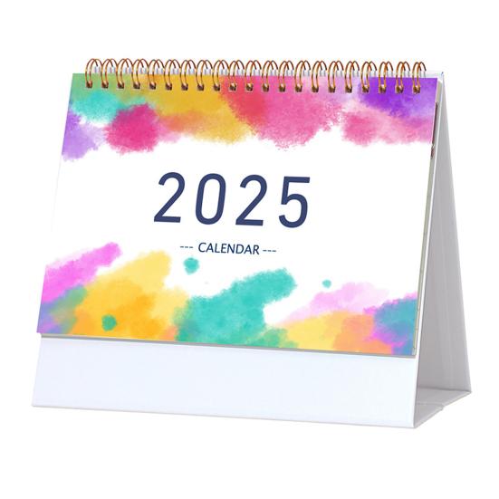 Мини-календарь на 2024-2025 гг. Настольный календарь на 18 месяцев, ежемесячный планировщик, список дел