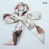 Good Ties Ribbon Small Scarves Silk Spring and Summer Long Scarves Girls Thin Narrow 4cm*85cm Hair Band Bundled