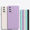 Квадратный мягкий чехол из жидкого силикона для Realme 9 8 14 Pro OPPO A54 A74 A77 A5 Reno 13F 13 5G Vivo Y72 Y21 Y19 Y11S Y33 Чехлы Полные чехлы Защитный чехол