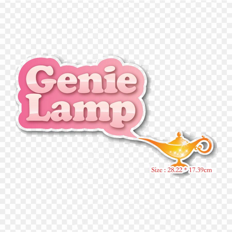 Genie Of The Bottle Genie In A Bottle Iron On Heat Transfer Printing Vinyl Patches Sticker for Clothes DIY Appliques Washable Patches