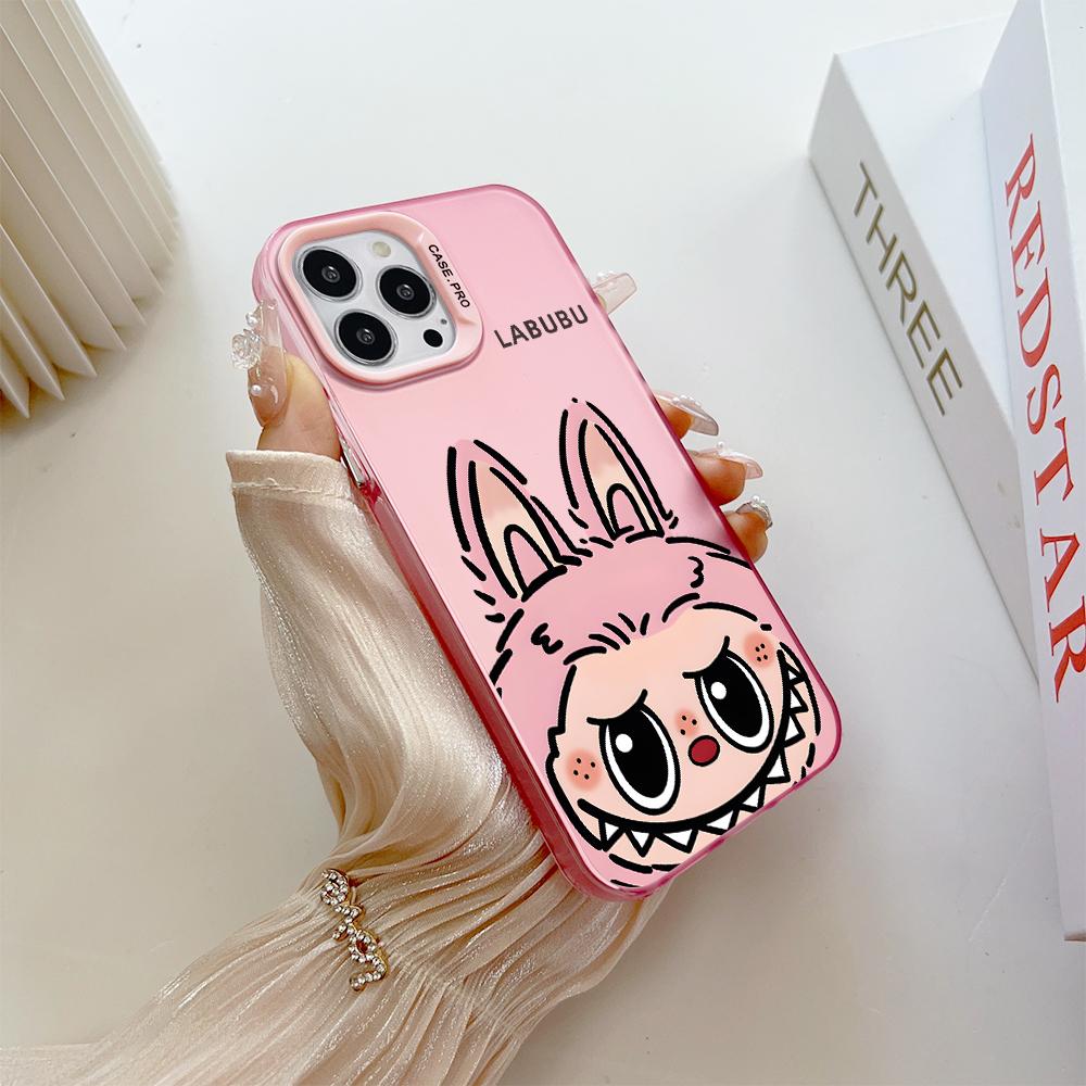 Раскрашенный узор, разноцветный, серебристый, двусторонний твердый корпус, противоударный противоударный чехол для телефона для Huawei Honor Infinix Tecno iPhone