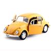 Ретро Классический 1967 Volkswagen Beetle 5-дюймовая Металлическая Машина Симуляция Литой & Игрушечный Транспорт RMZ city 1:36 моделей из сплава, подарки для детей