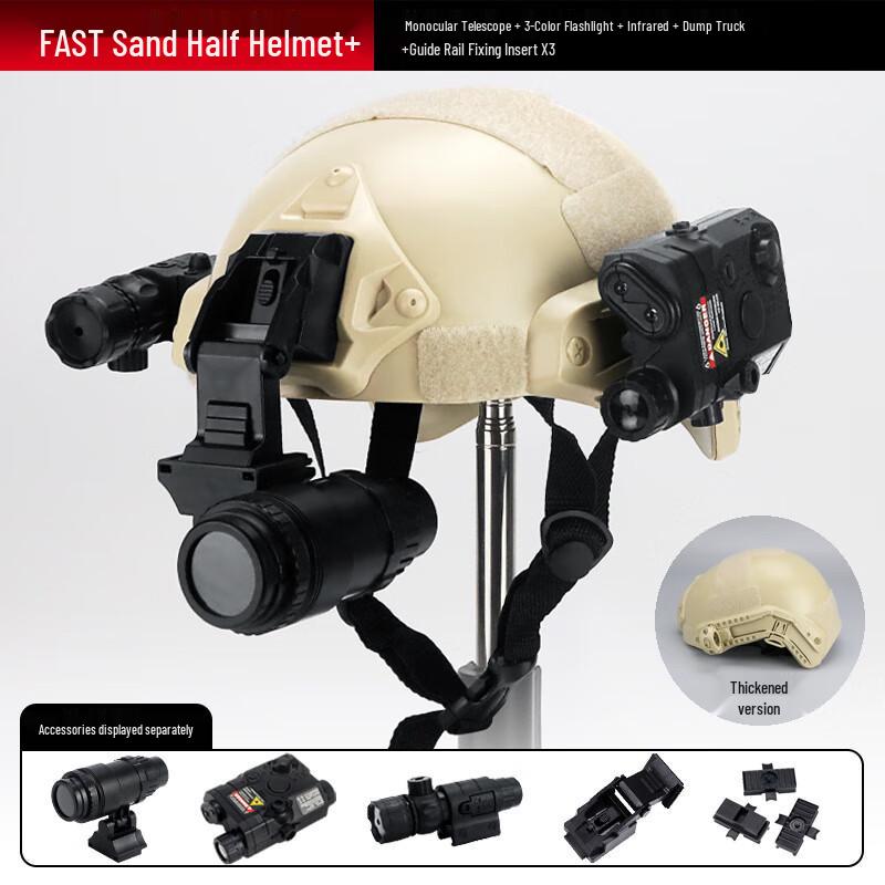 Children's Tactical Helmet Toy Set