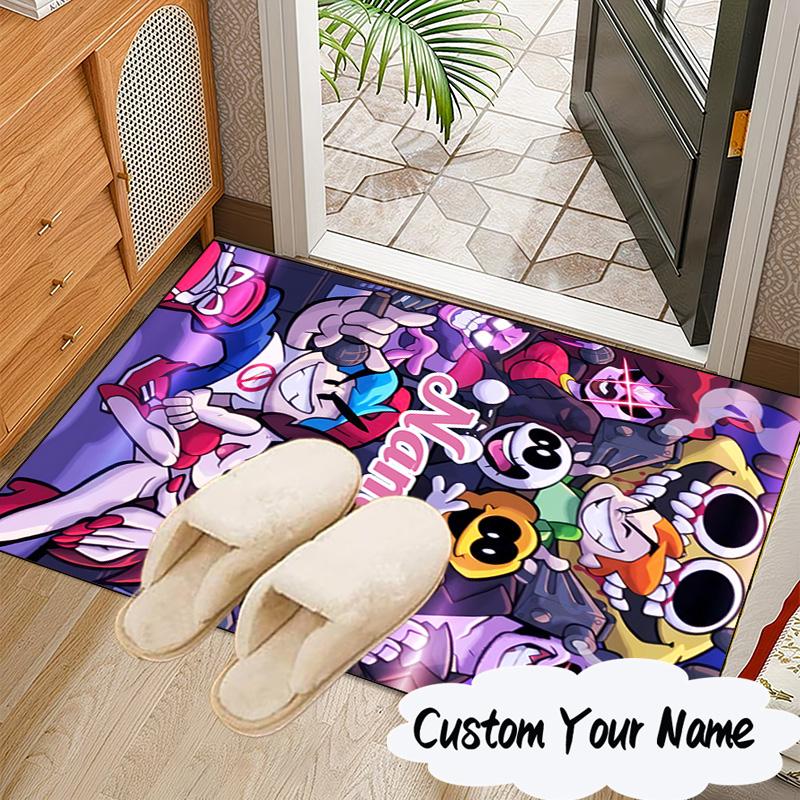 Custom Name Friday night Carpet, Chair Rug,Area Rug for Office Bedroom living rooms bedroom, Doormat decor Christmas fan gifts