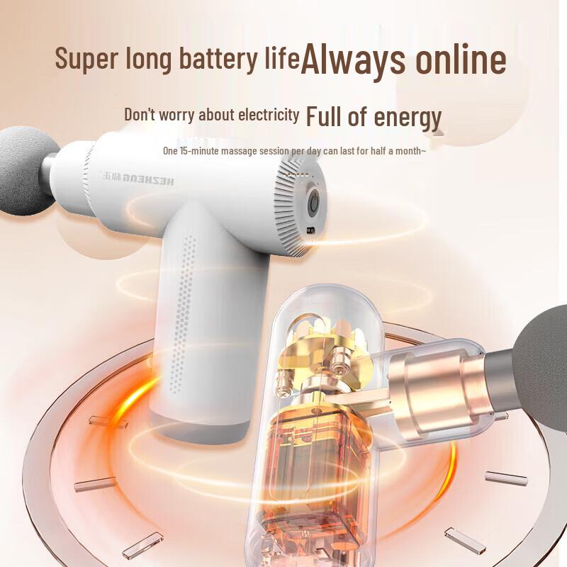 Hezheng Mini Muscle Massager Gift Set with Thermos