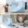 Coque de protection pour MacBook - BOOLING - M4 - Ultra Slim - Motif Bleu Pastel