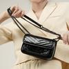 Leather Chain Bag New Versatile Cowhide Women's Bag Shoulder Messenger Bag