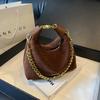 Wholesale Chain Handbag Women's 2025 Autumn and Winter New Retro Underarm Bag Versatile Shoulder Messenger Bag