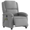 VidaXL Fauteuil de Massage Inclinable Électrique, Chaise de Relaxation avec Dossier et Repose-pied Réglables, Siège de 3204152
