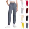 TNNZEET Women's Joggers With Pockets - High Waisted Sweatpants Tapered Leg Drawstring Lightweight Athletic Pants