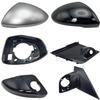 Auto Left Right Rear Heated Blind Spot Mirror Glass Cover Frame Turn Signal Light Bottom Holder for XPeng G6 2024 2025