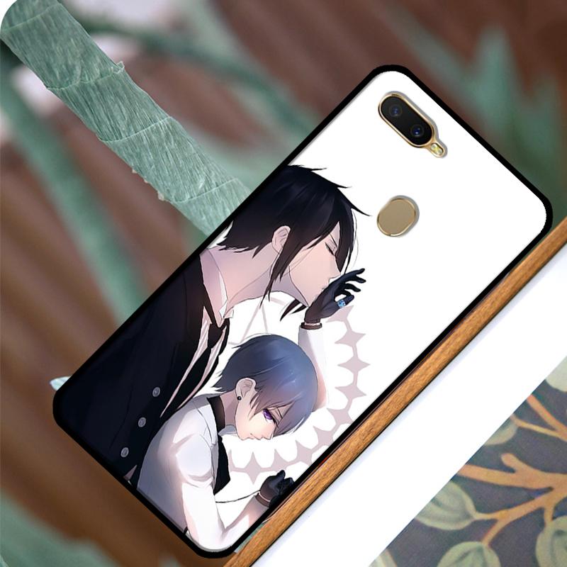 Чехол Sebastian Black Butler Kuroshitsuji для OPPO A74 A54 A94, чехол для OPPO A31 A53 A53S A5 A9 2020 A5S A15 A83 A91 A52 A72