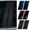 2 шт. Водонепроницаемая наклейка на B-стойку автомобиля для Honeycomb DIY Наклейка на стойку двери автомобиля Декоративные наклейки AutowwwExteriorwwwАксессуары