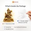 Divine Panchmukhi Hanuman Idol – Golden Blessings & Protection