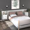 VidaXL Wall-mounted Bedside Tables 2 Pcs White 810990