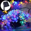 5M/7M/12M Solar Garden Light 20/50/100LED Christmas Chain Lamp Fairy String Lights  Blossom Festoon