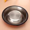Colorful and Durable Stainless Steel Pet Bowl - Non-Slip Base, Easy To Clean - Ideal for Feeding and Watering Your Lovely Cat