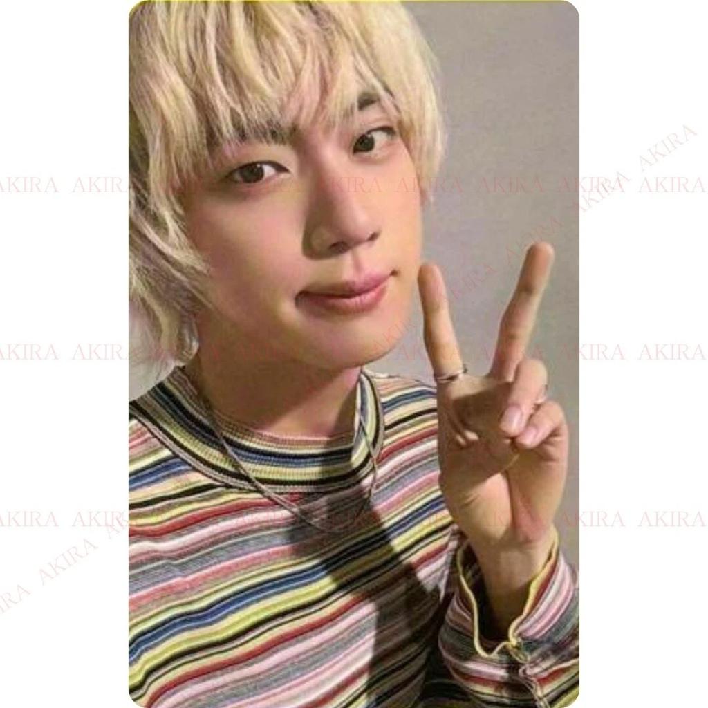 JIN СОЛЬНЫЙ АЛЬБОМ HAPPY JAPAN POB Фотокарточка ОТКРЫТКА JPFC ARMY UMS BTS