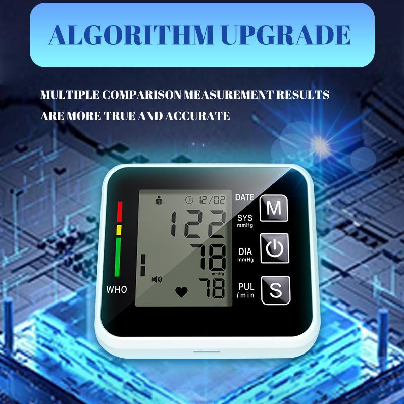 Тонометр автоматический на запястье с LCD-дисплеем