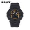 CASIO G-SHOCK GA-700RC-1A GA-700 Series Повседневные часы с мировым временем и календарем Золотые черные наручные часы