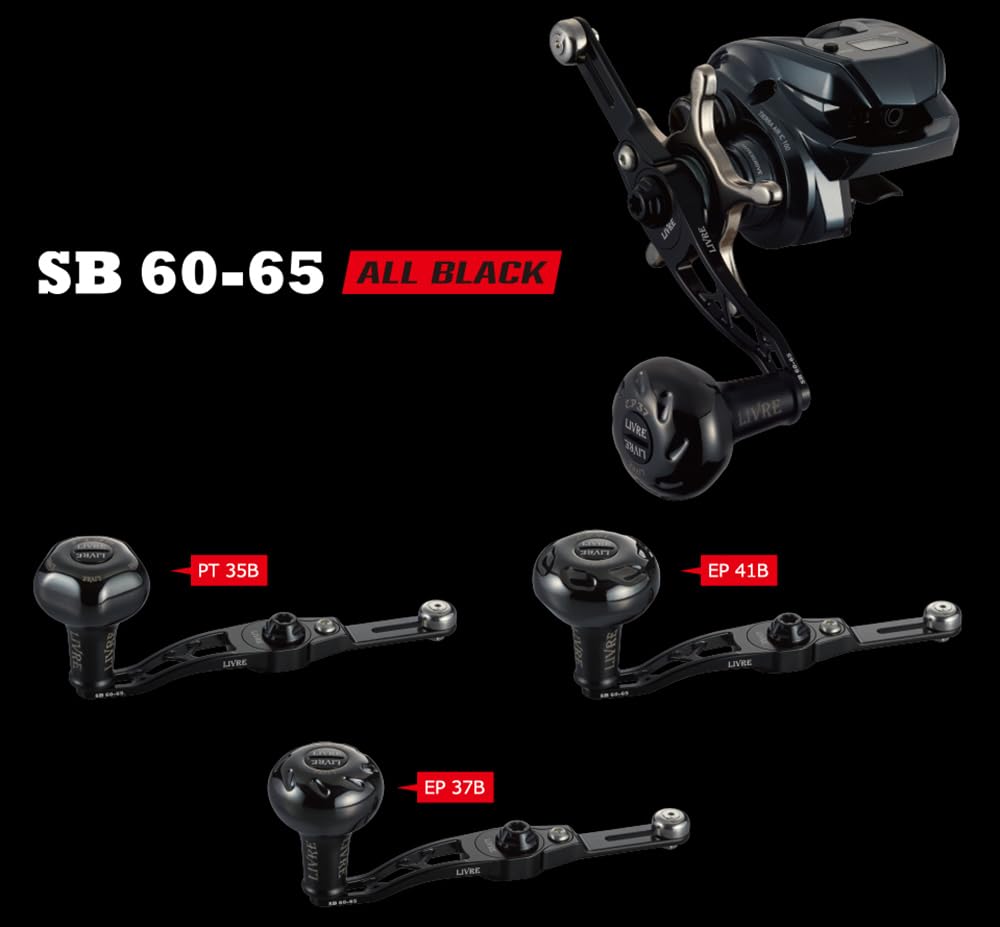 Катушка 11401 SB Серия B с ручкой PT35B Shimano Все 60-65, Леворукая, Черная, SBA-66SL-KB35