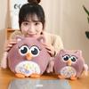 Милая плюшевая игрушка-сова, короткий плюш, мягкая игрушка