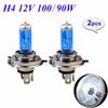 Белый свет 2 шт 60/55 Вт Галогенная лампа Ксеноновая лампа H4/9003/HB2 Фара