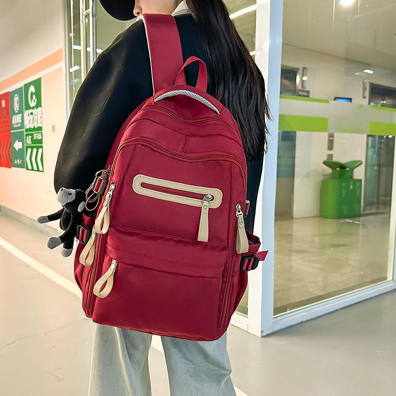 Школьный рюкзак для школьников средних и старших классов, мужской рюкзак большой вместимости, легкий женский рюкзак