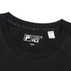 Fila Casual Comfortable Knitted Short Sleeve T-Shirt Men Tops Black F11M513102FBK