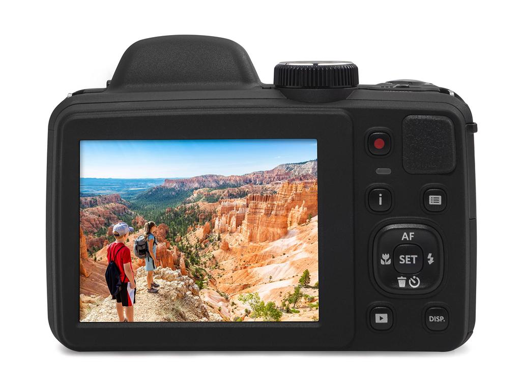 PIXPRO KODAK Compact Digital Camera 40x Optical Zoom Megapixels 24mm Black 20.68 (Wide Angle) AZ405BK-AMZ